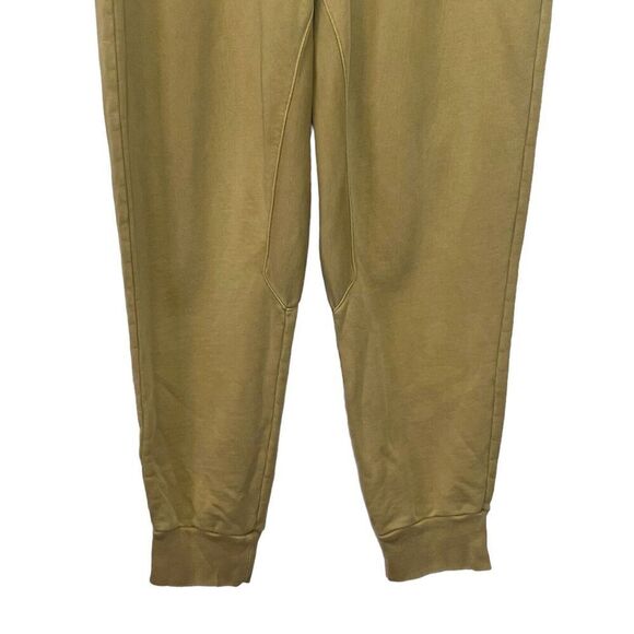 FRAME Easy Sweat Jogger Pants Vintage Camel Women’s Size Medium Organic Cotton - Picture 4 of 13